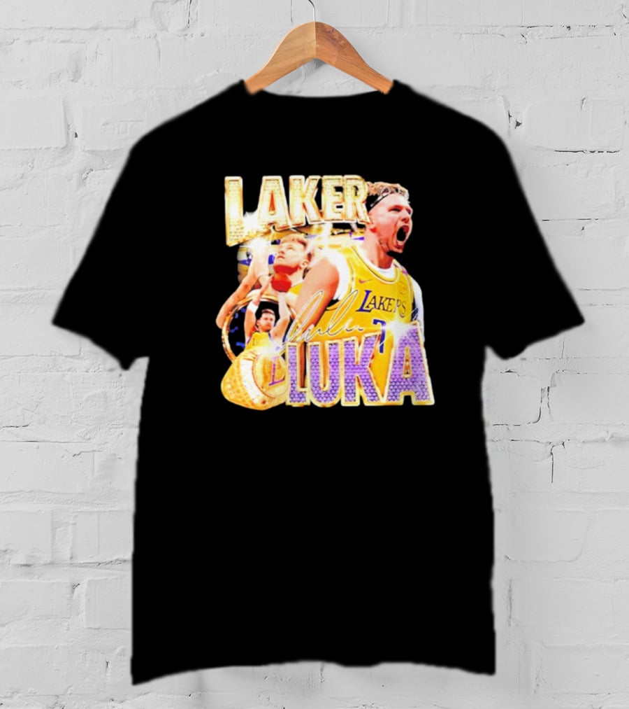 Laker Luka Doncic Lakers Basketball Vintage Style T-Shirt