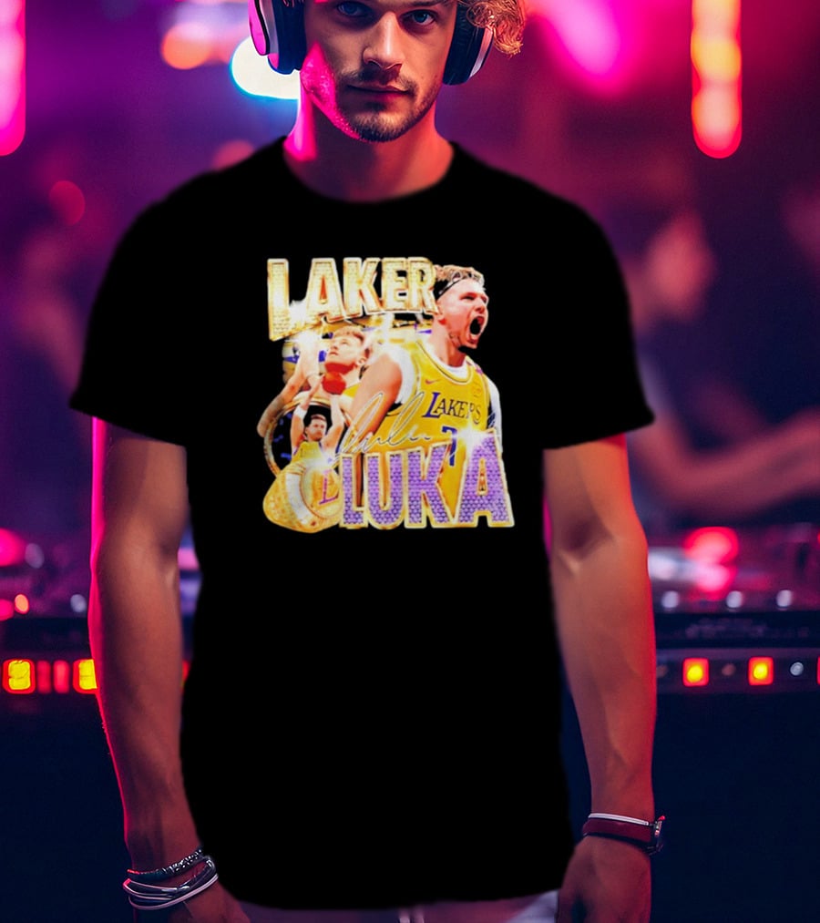 Laker Luka Doncic Lakers Basketball Vintage Style T-Shirt