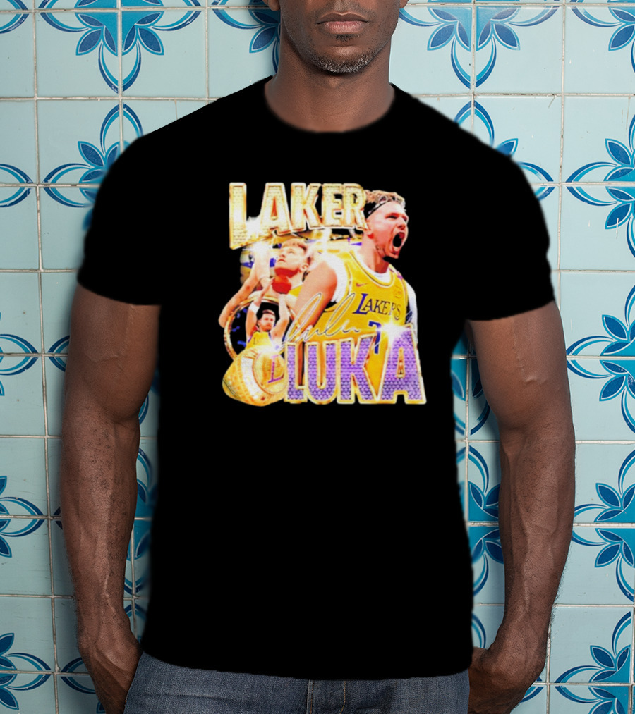 Laker Luka Doncic Lakers Basketball Vintage Style T-Shirt