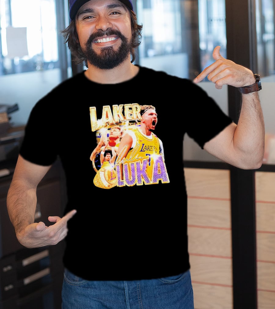 Laker Luka Doncic Lakers Basketball Vintage Style T-Shirt