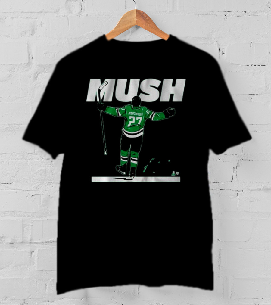 Mason Marchment Hockey Celebration Mush Number 27 T-Shirt