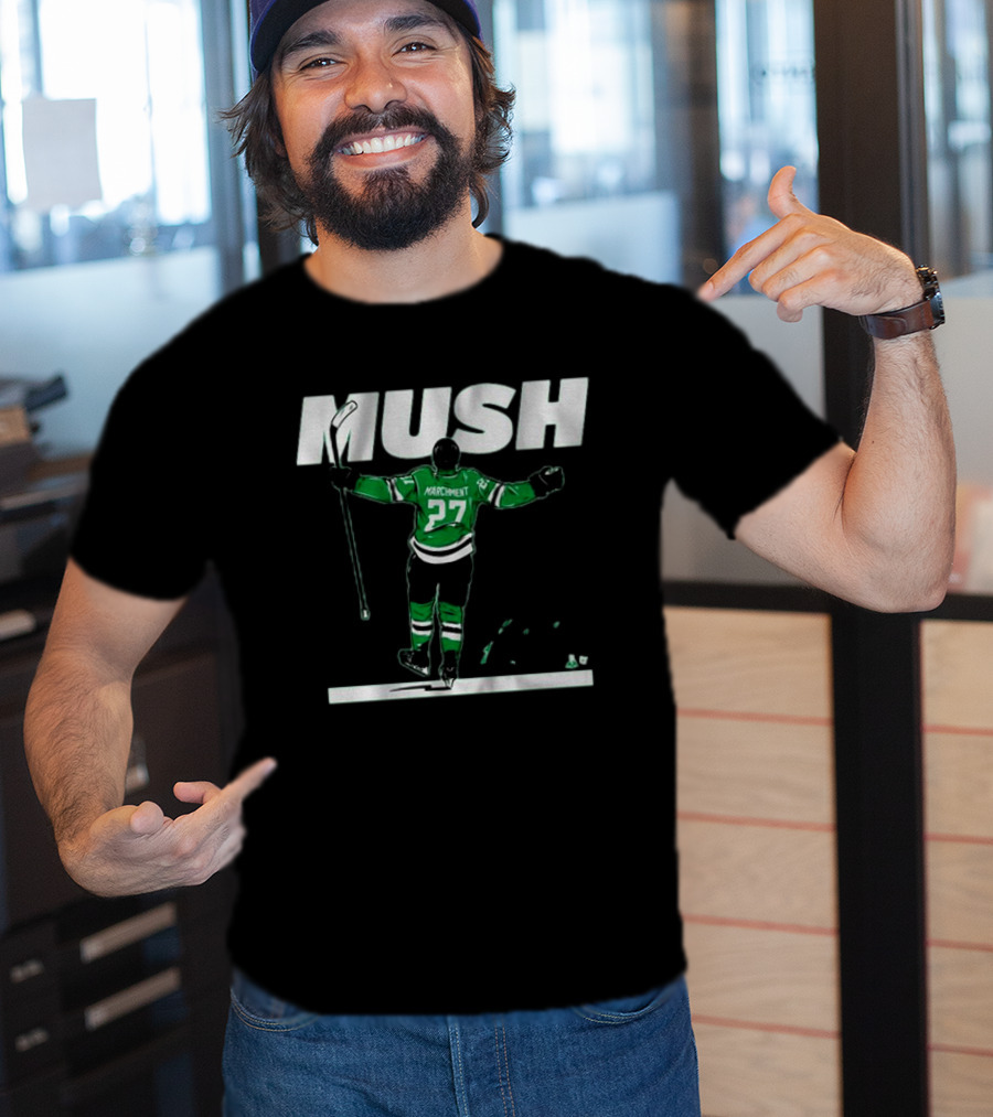 Mason Marchment Hockey Celebration Mush Number 27 T-Shirt