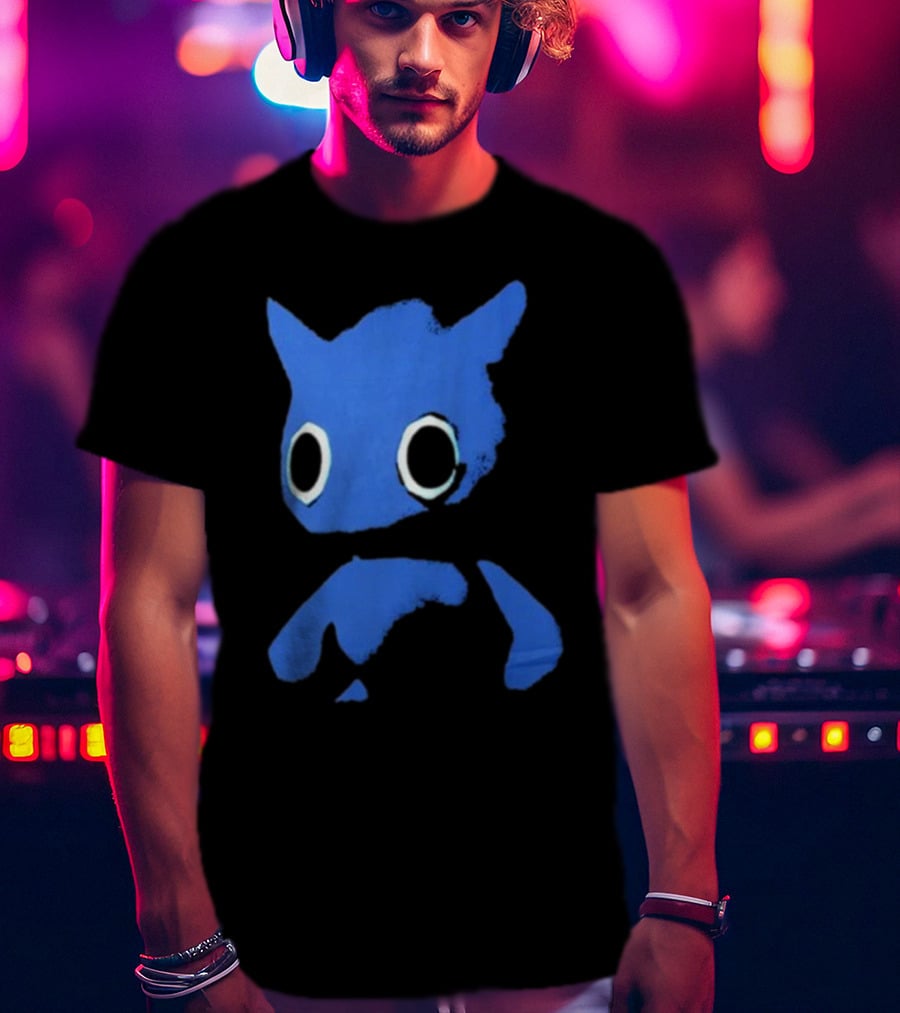 Mamono World Big Blue Creature T-Shirt