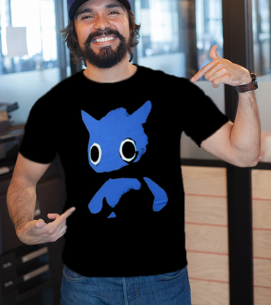 Mamono World Big Blue Creature T-Shirt