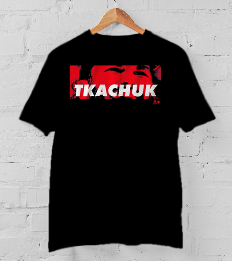 Tkachuk Eyes Red Graphic T-Shirt