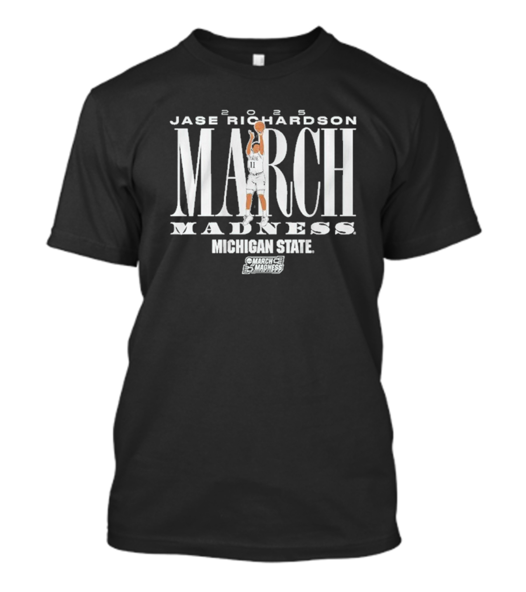 Jase Richardson Michigan State March Madness Basketball T-Shirt