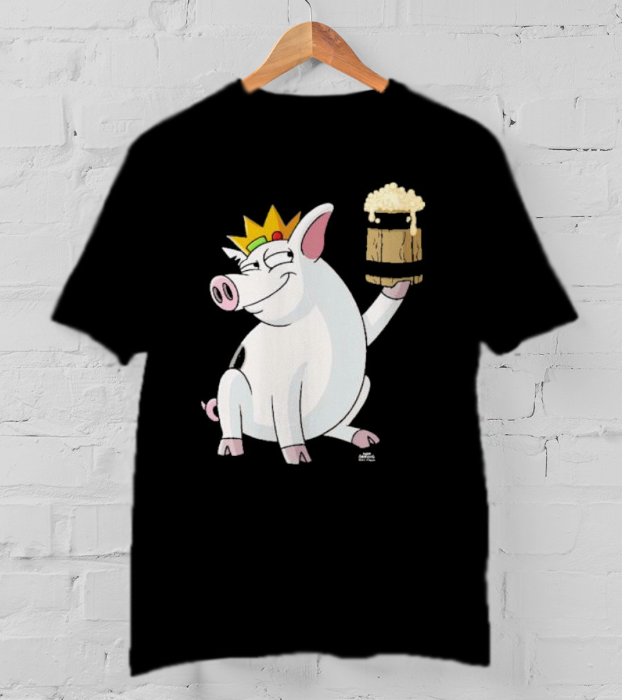 Merkimer Pig Cheers Crown Gildan Softstyle T-Shirt