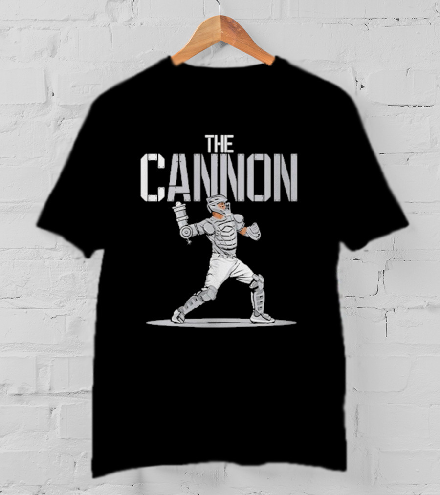 Mets Sean Manaea The Cannon Catcher Stance And Gear T-Shirt