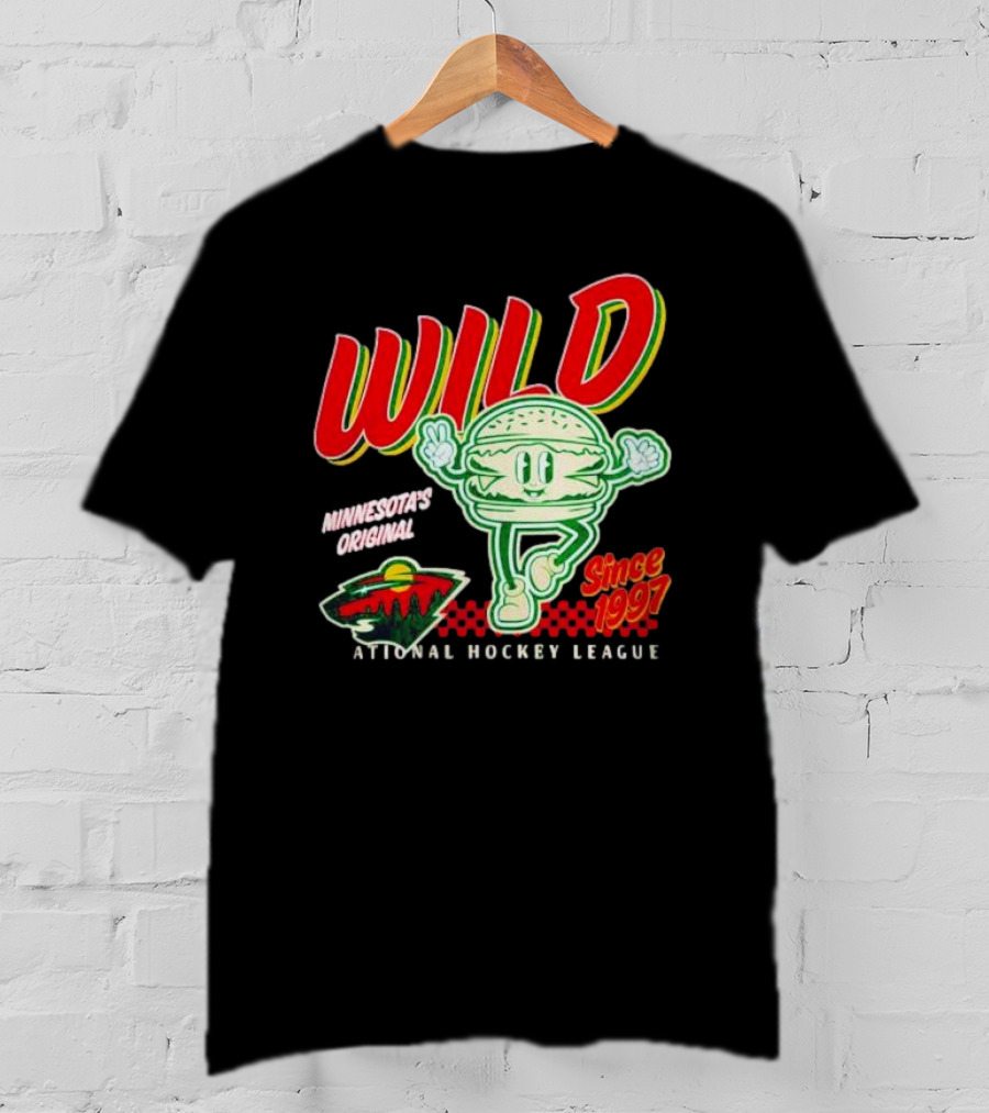 Minnesota Wild Original Mascot Since 1997 National Hockey League T-Shirt