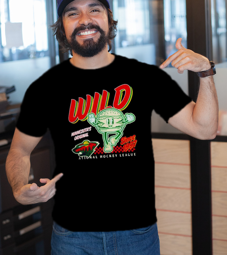 Minnesota Wild Original Mascot Since 1997 National Hockey League T-Shirt