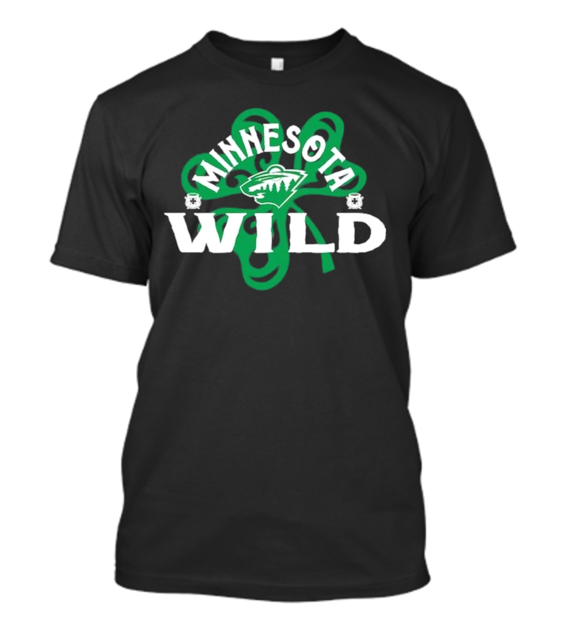 Minnesota Wild St. Patrick’s Day Shamrock 2025 T-Shirt