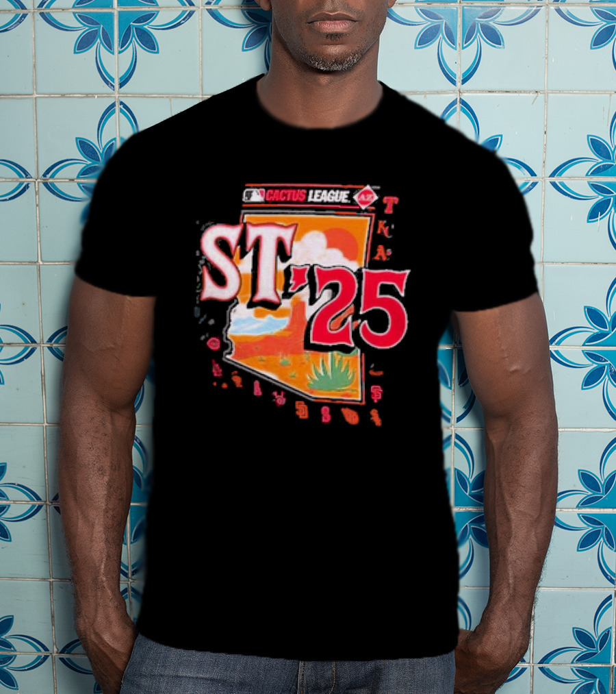MLB 2025 Spring Training Cactus League Arizona ST25 T-Shirt