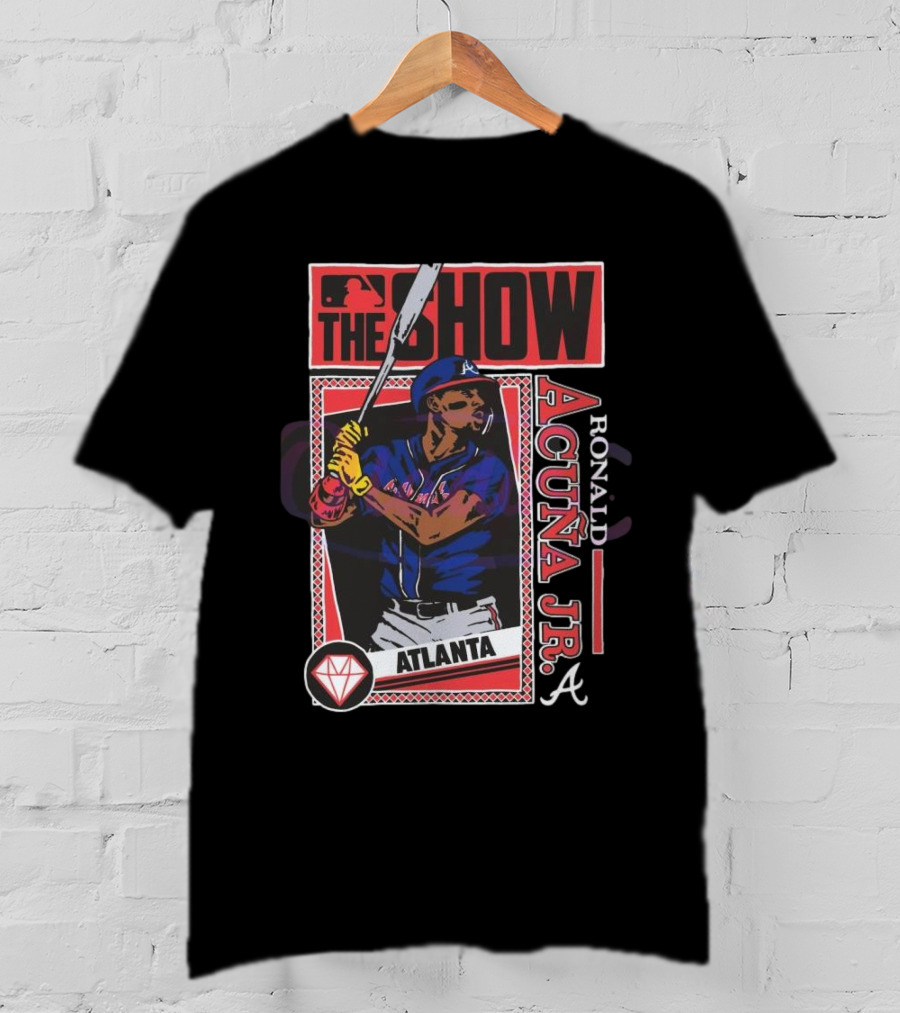 MLB The Show Atlanta Braves Ronald Acuna Jr 2025 T-Shirt
