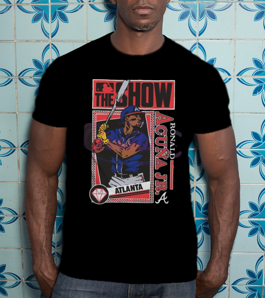 MLB The Show Atlanta Braves Ronald Acuna Jr 2025 T-Shirt