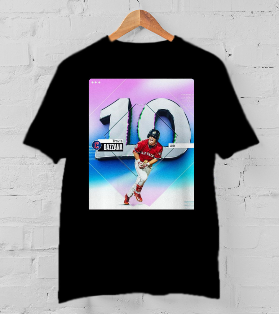 MLB Travis Bazzana Cleveland Guardians Top 10 Prospects T-Shirt