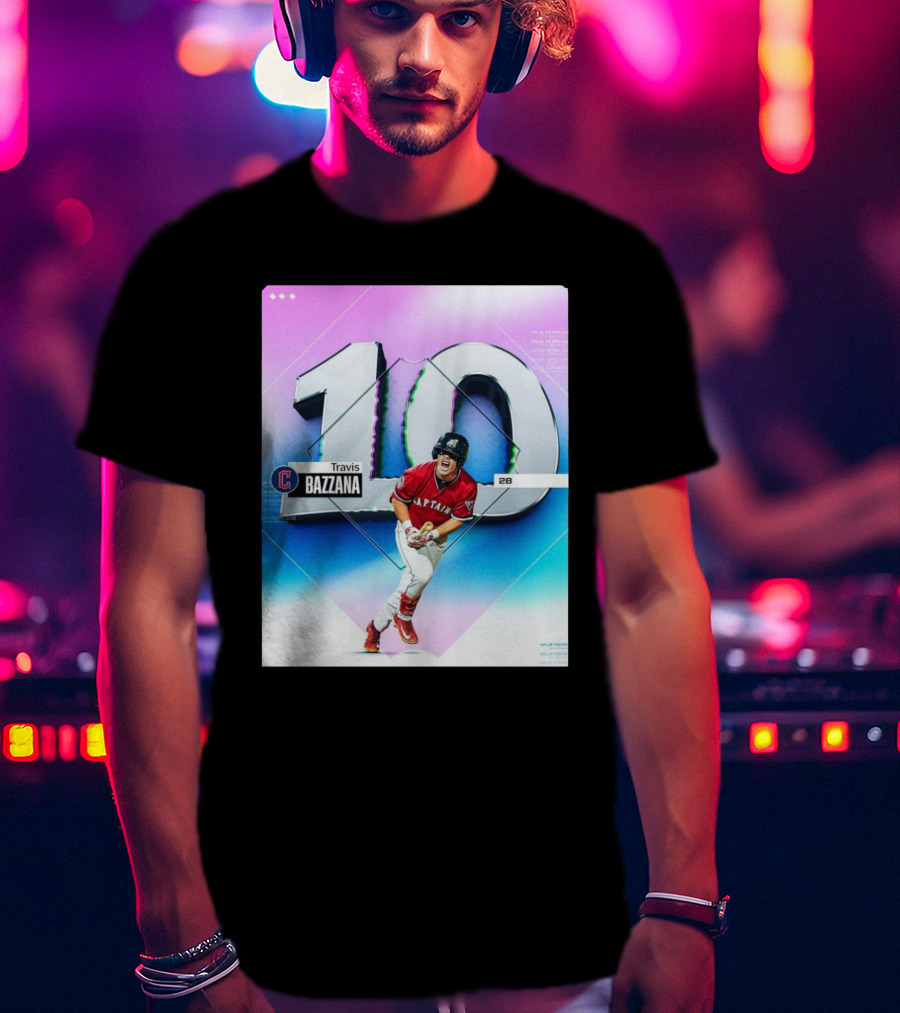 MLB Travis Bazzana Cleveland Guardians Top 10 Prospects T-Shirt