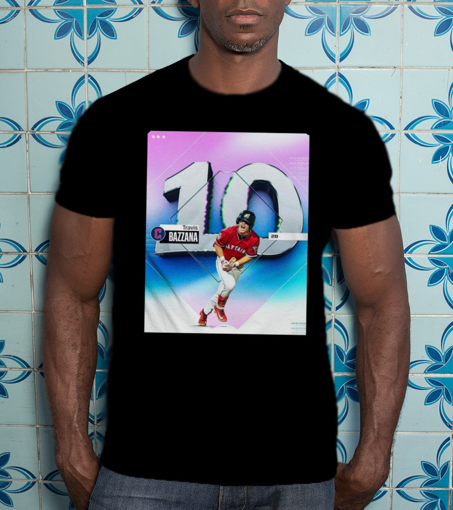 MLB Travis Bazzana Cleveland Guardians Top 10 Prospects T-Shirt