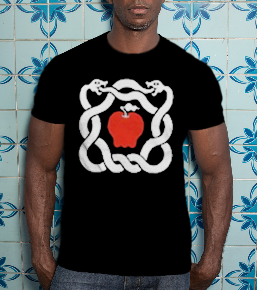 Msg Snake Dom Dolla Red Apple White Snakes T-Shirt
