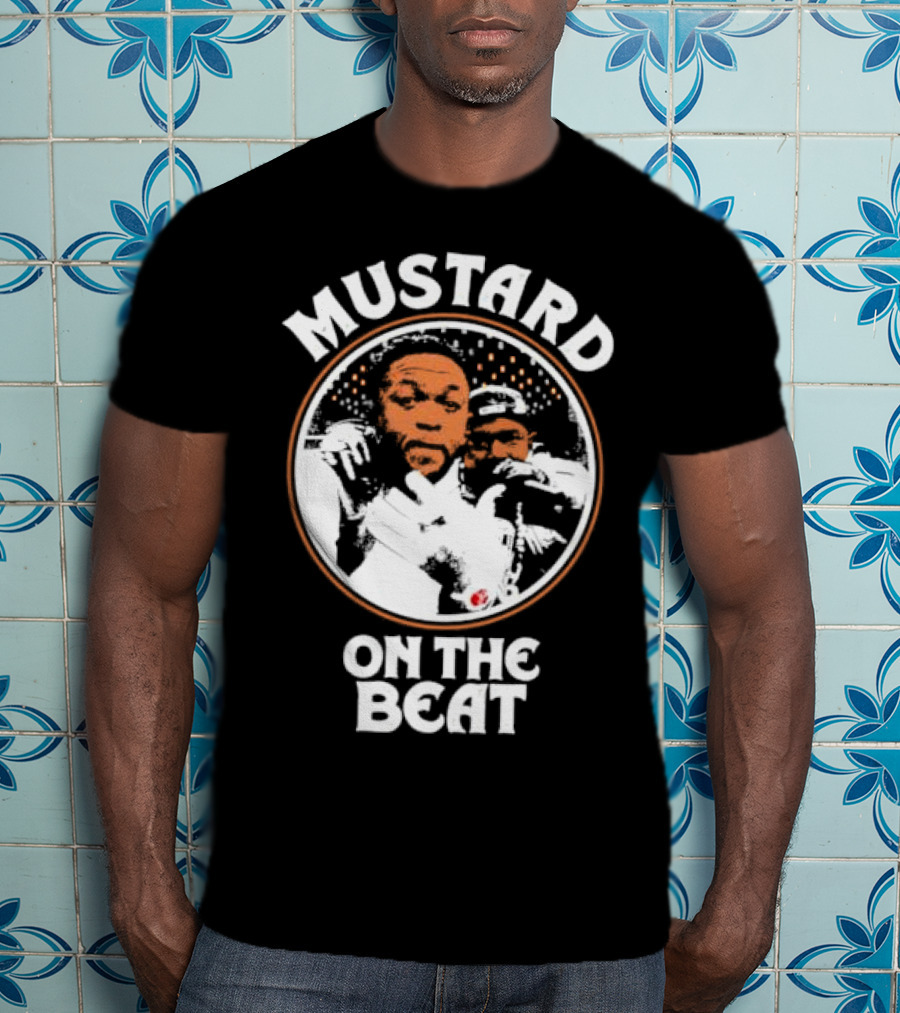 Mustard On The Beat DJ Mustard Circle Design T-Shirt