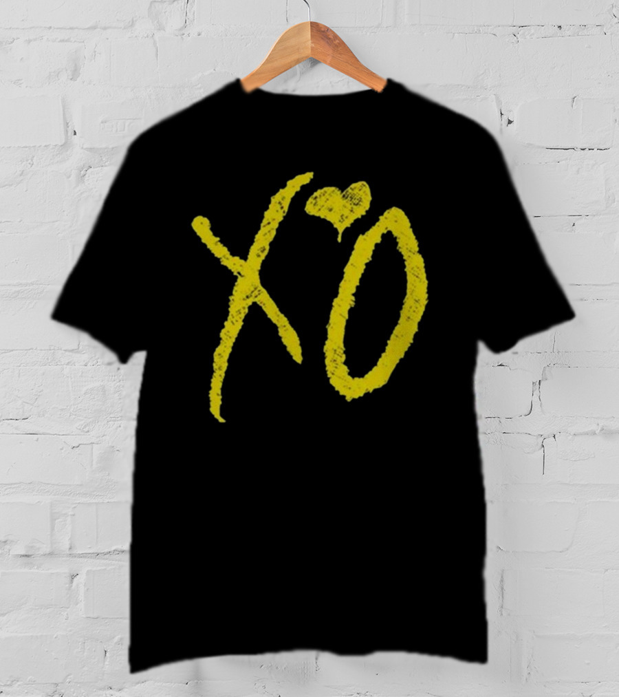 Nav Omw2 Rexdale XO Yellow Script T-Shirt