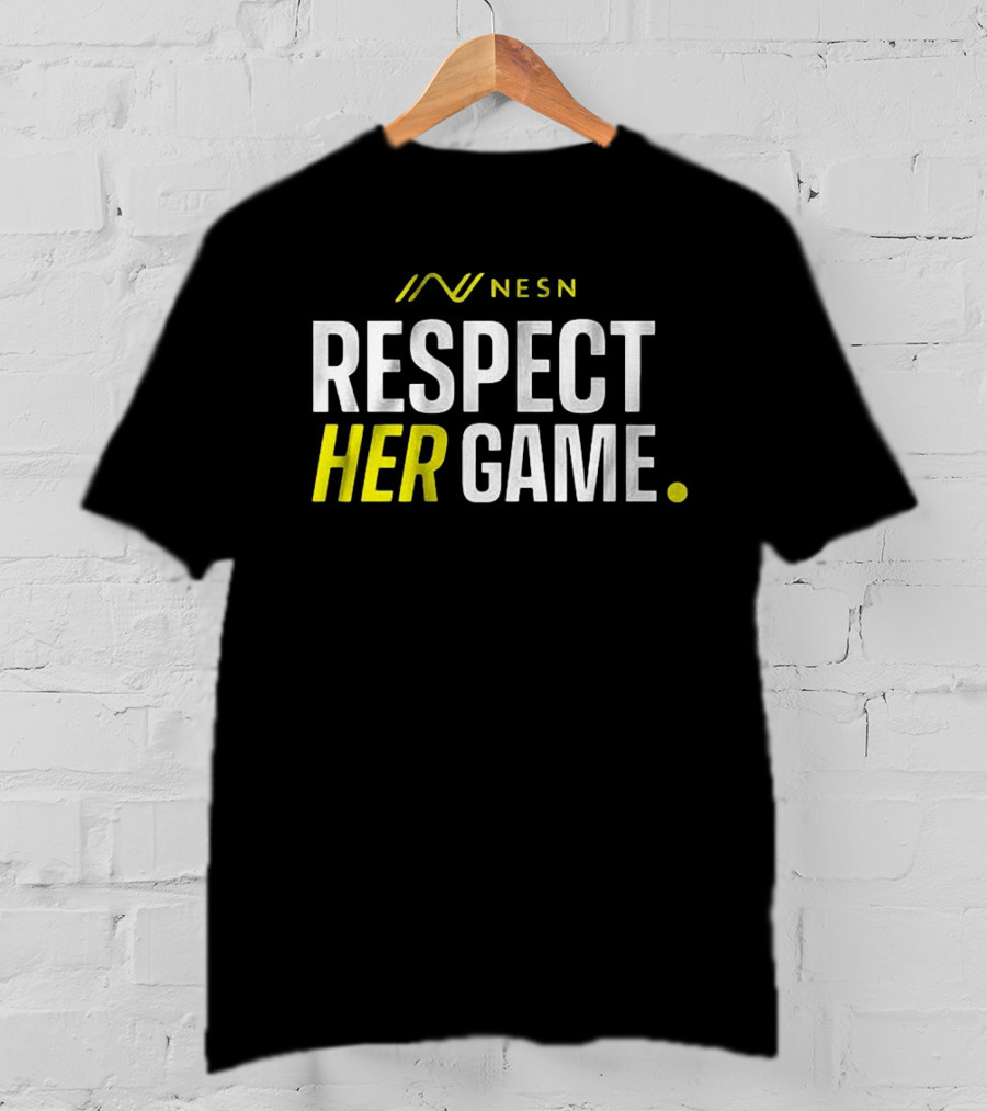 NESN Respect Her Game Collection Empowerment Sports Apparel T-Shirt