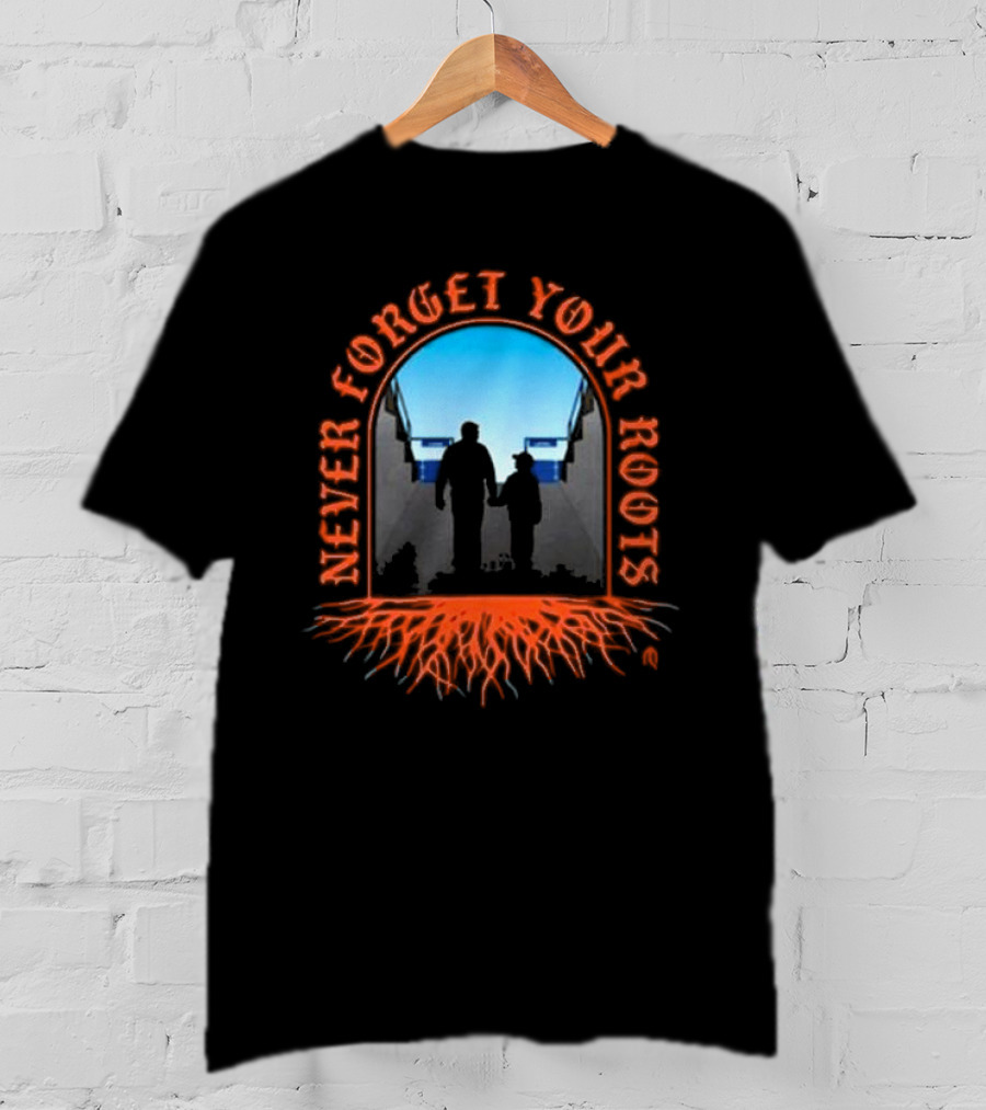 Never Forget Your Roots Family Connection Silhouette Roots T-Shirt