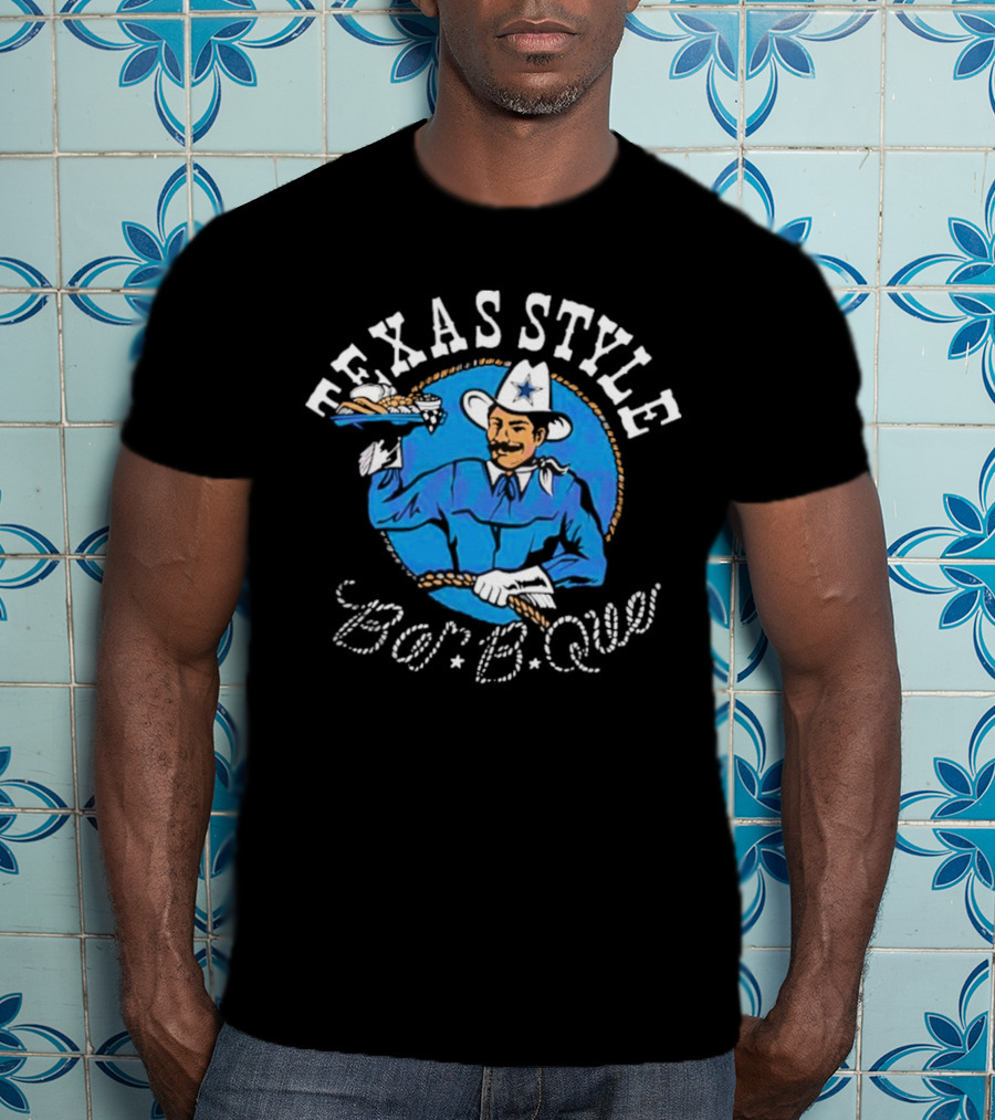 Texas Style Bar-B-Que Cowboys T-Shirt
