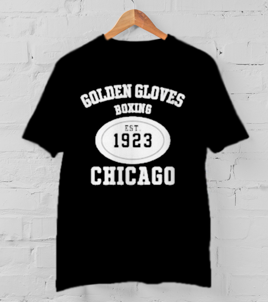 Golden Gloves Boxing 1923 Chicago Vintage Style T-Shirt