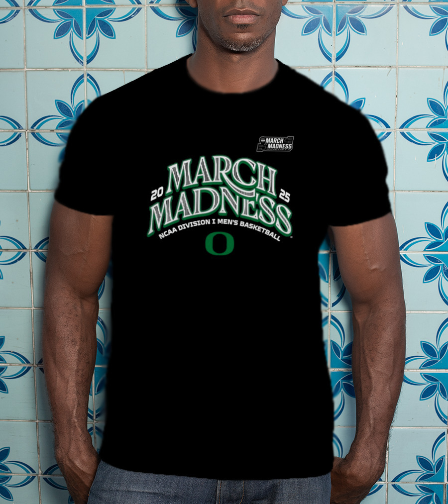 2025 March Madness NCAA Division I Men’s Basketball Oregon T-Shirt