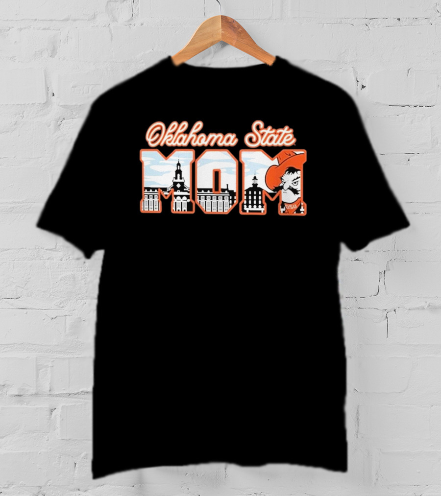 Oklahoma State Mom Campus Cowboys OSU Iconic Imagery T-Shirt