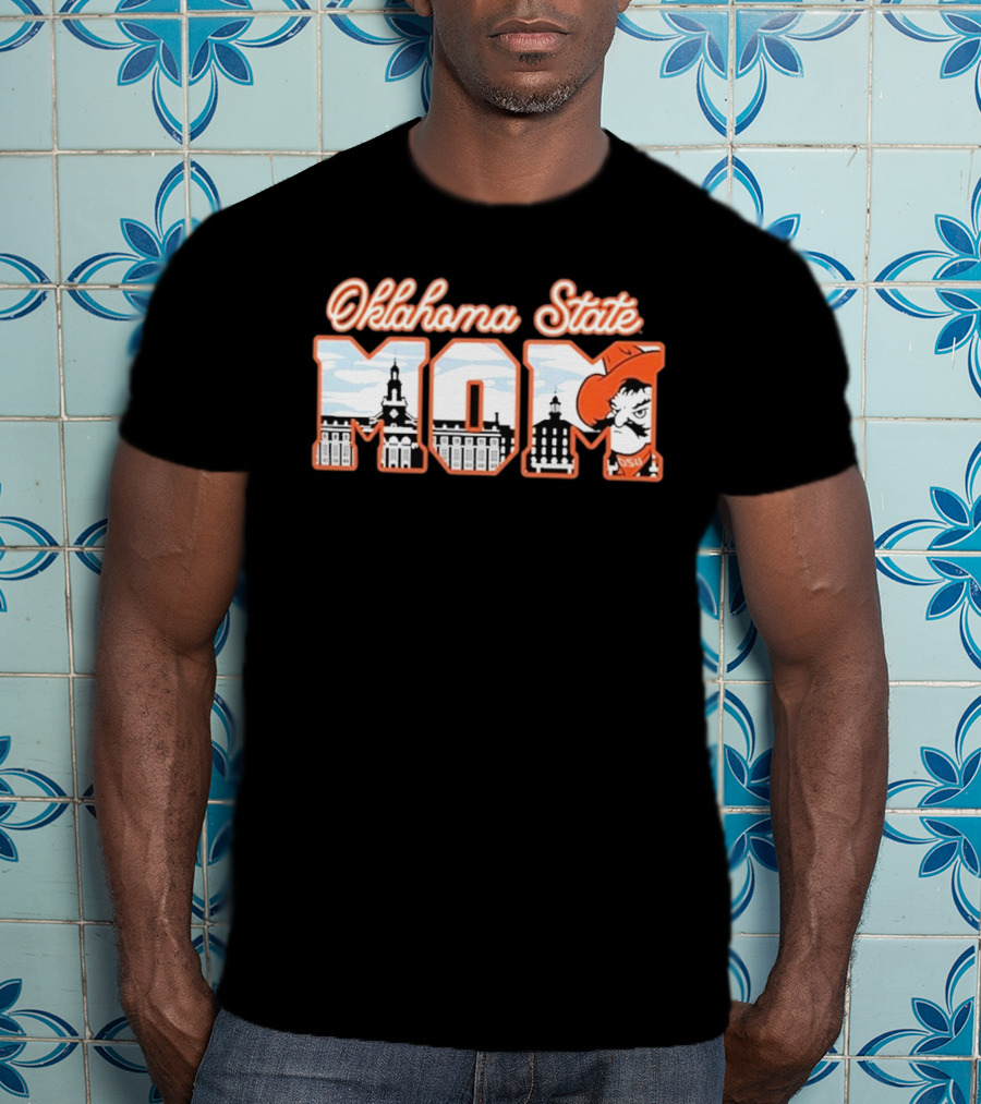 Oklahoma State Mom Campus Cowboys OSU Iconic Imagery T-Shirt