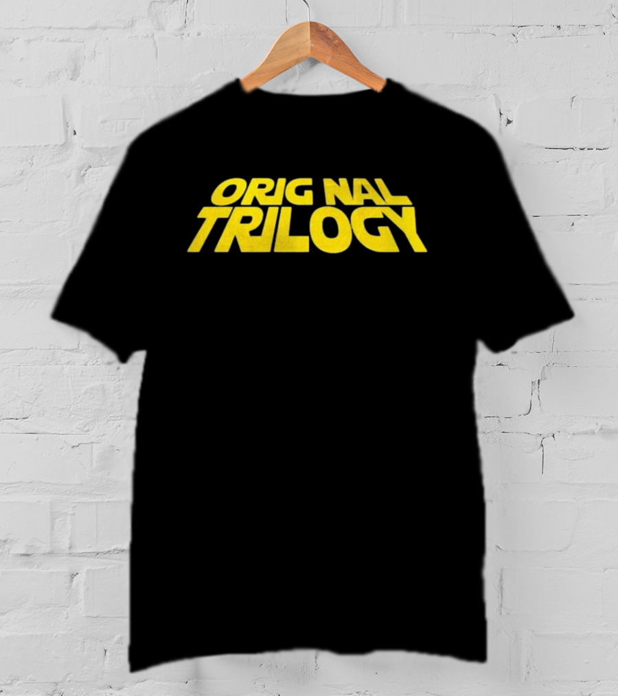 Original Trilogy Snob Movie Blockbuster Style T-Shirt