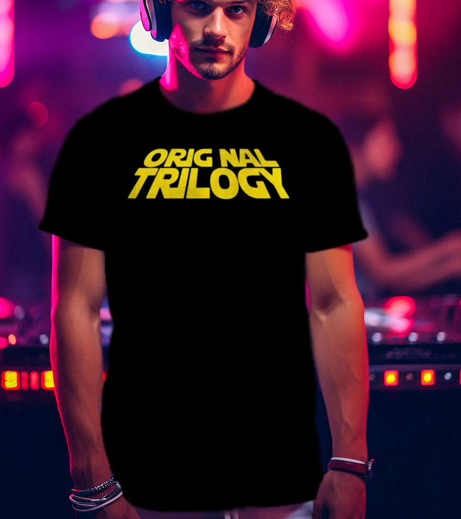 Original Trilogy Snob Movie Blockbuster Style T-Shirt