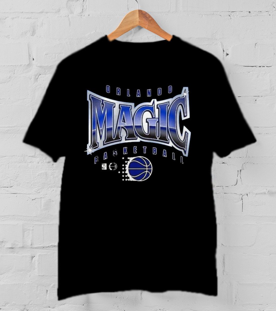 Orlando Magic Basketball Worldwide Glow Up Retro NBA Sports Fan Apparel T-Shirt
