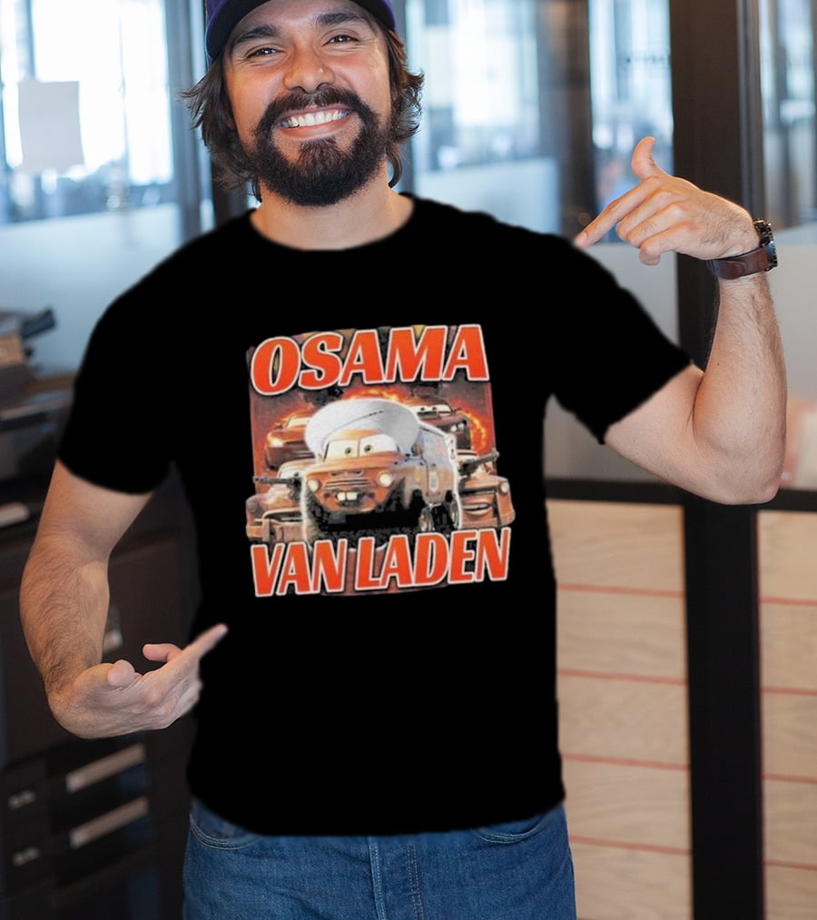 Osama Van Laden Cars Parody T-Shirt
