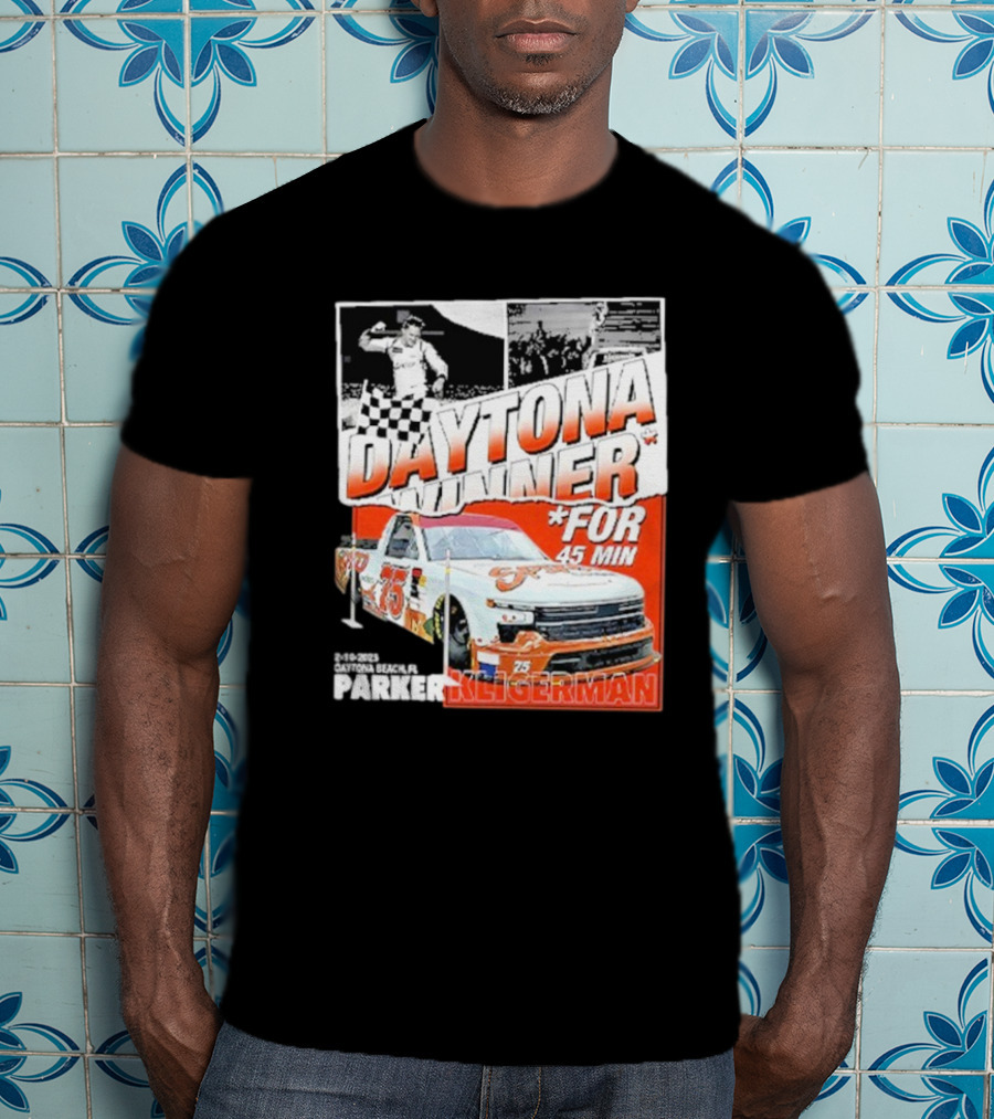 Parker Kligerman Daytona Winner 45 Min Celebration NASCAR Race Car 75 T-Shirt
