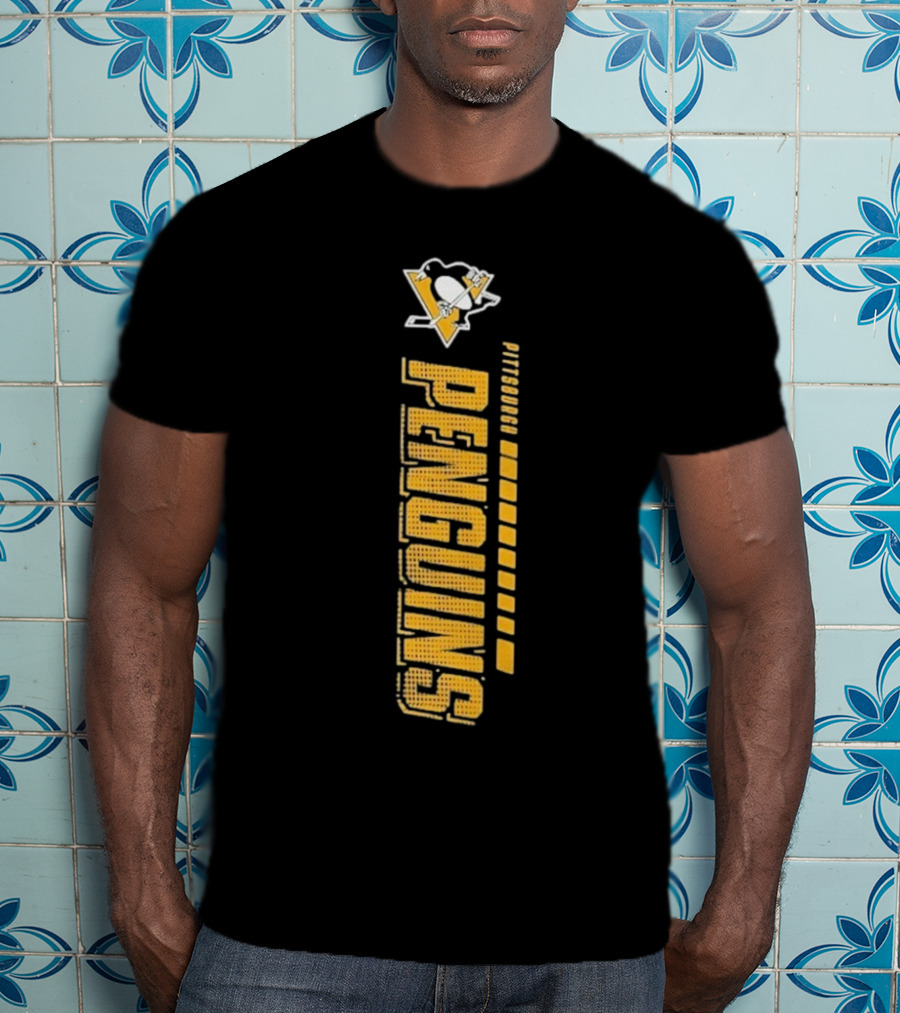 Pittsburgh Penguins Team Hockey NHL Iconic Atmosphere T-Shirt
