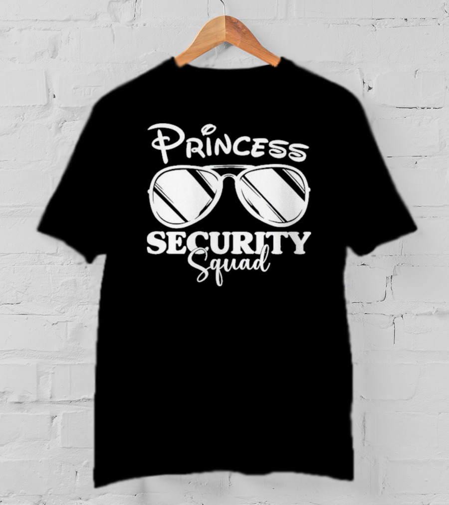 Princess Security Squad Sunglasses Fun T-Shirt