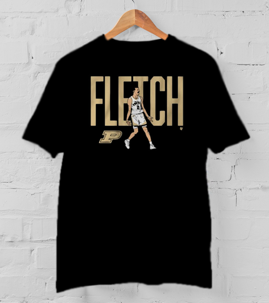 Purdue Basketball Fletch P T-Shirt