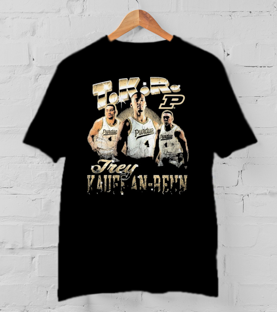 Purdue Basketball TKR Trey Kaufman-Renn Vintage 90s T-Shirt