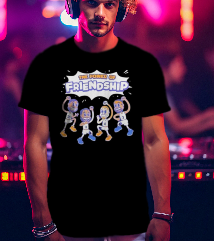 The Power Of Friendship New York Knicks Basketball Characters T-Shirt