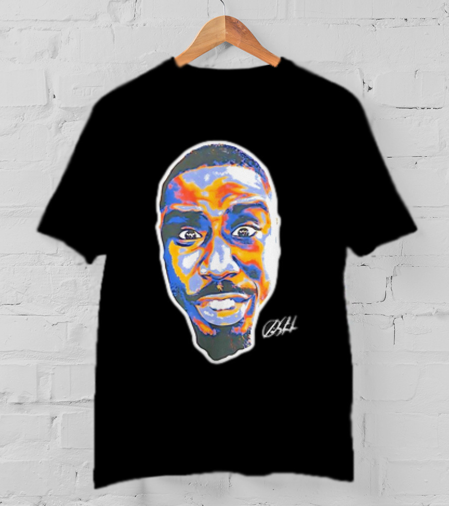 Premi Sterlin Vibrant Expression Face Art T-Shirt