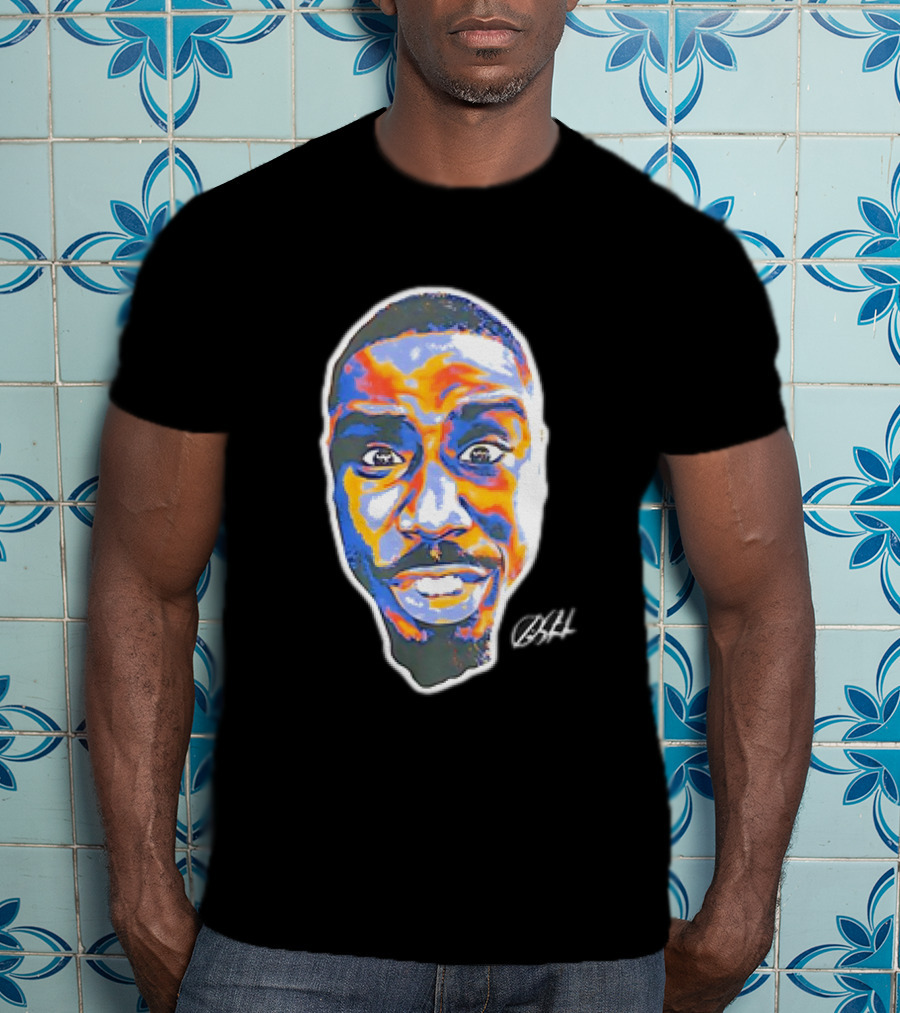 Premi Sterlin Vibrant Expression Face Art T-Shirt