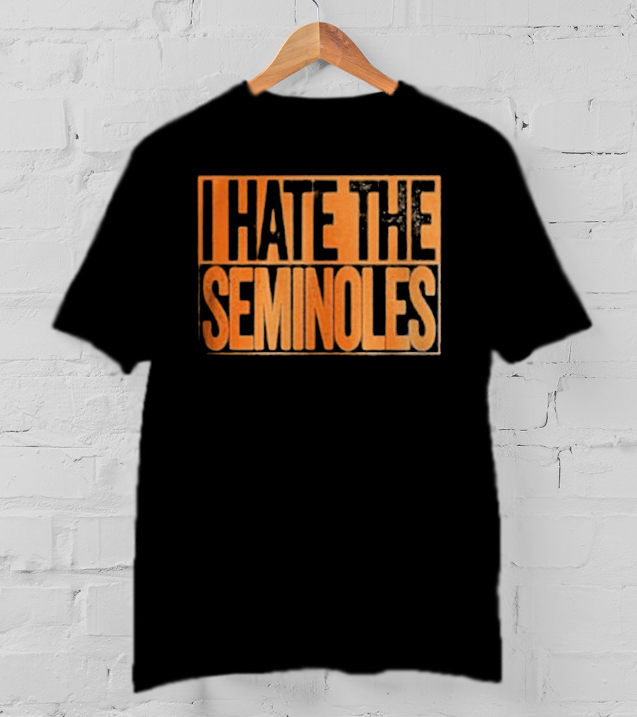 Premium Florida Gators I Hate The Seminoles T-Shirt