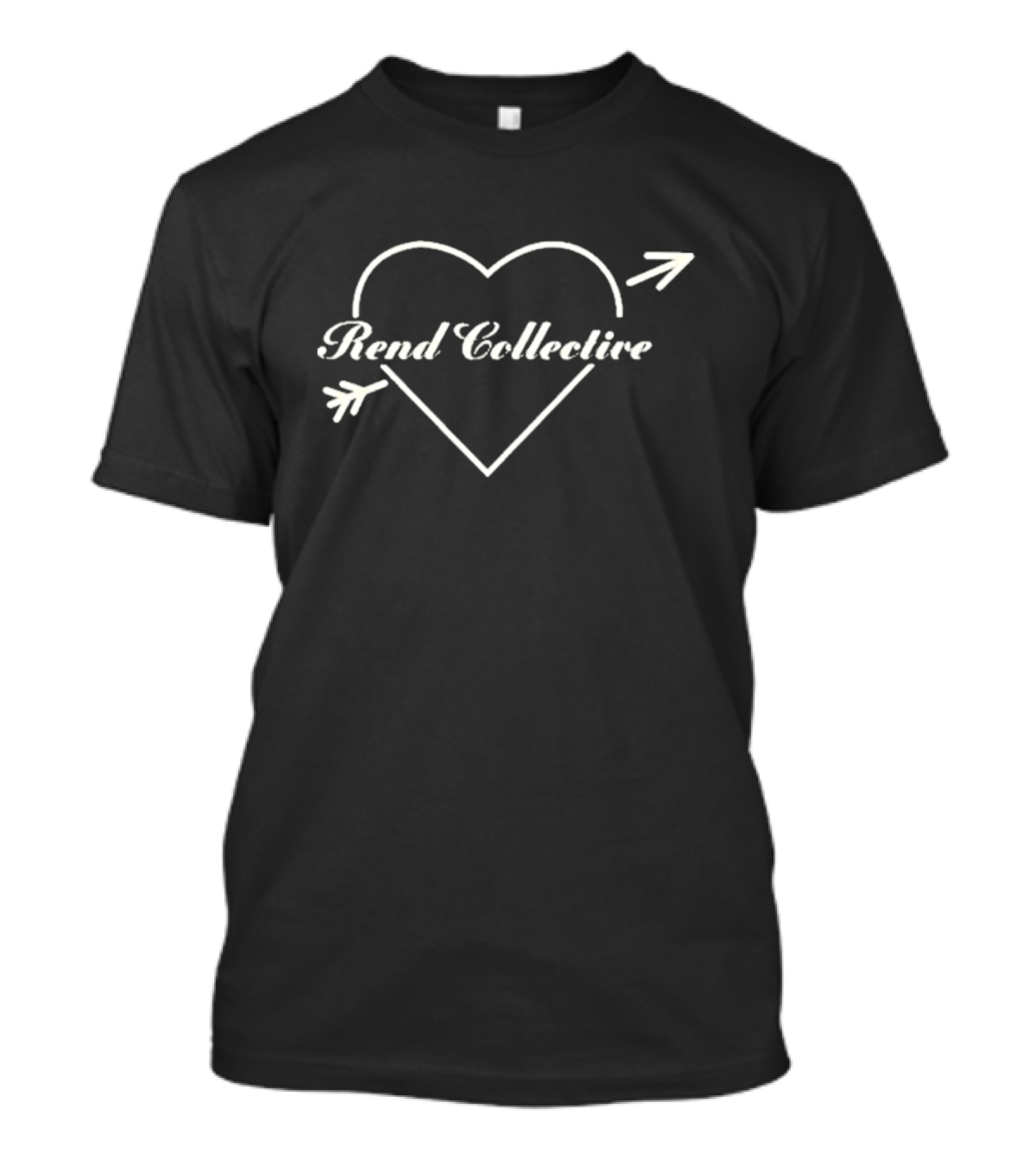 Rend Collective Heart Arrow Valentine Design T-Shirt