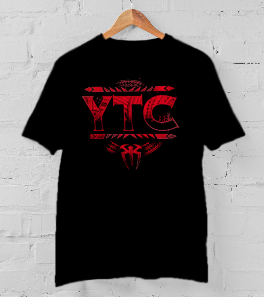Roman Reigns YTC Red Tribal Insignia T-Shirt