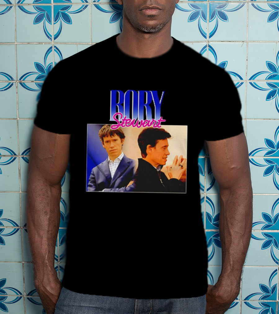 Rory Stewart Retro Style Dual Image T-Shirt