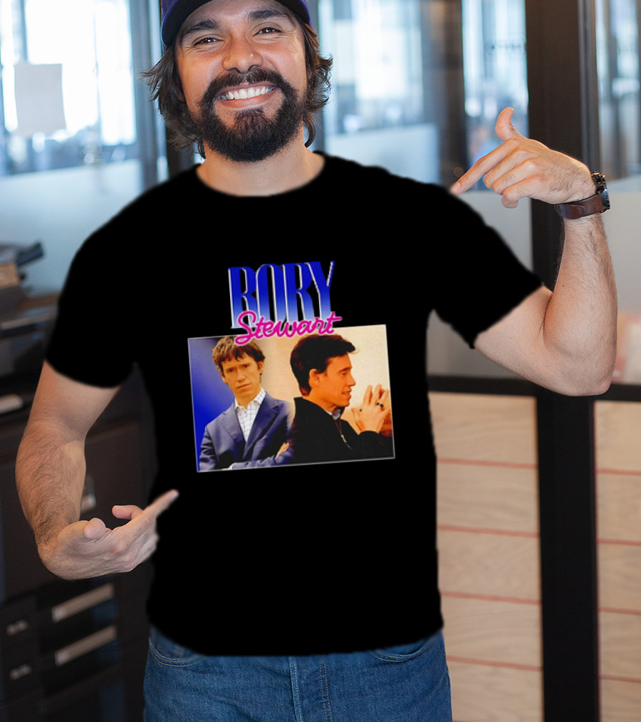 Rory Stewart Retro Style Dual Image T-Shirt