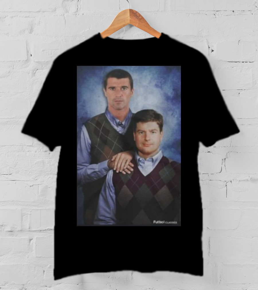 Roy Keane Denis Irwin Futbol Classics T-Shirt