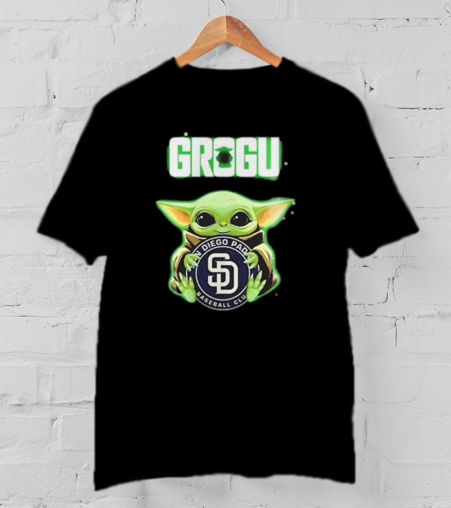 San Diego Padres Baseball Club Grogu 2025 T-Shirt